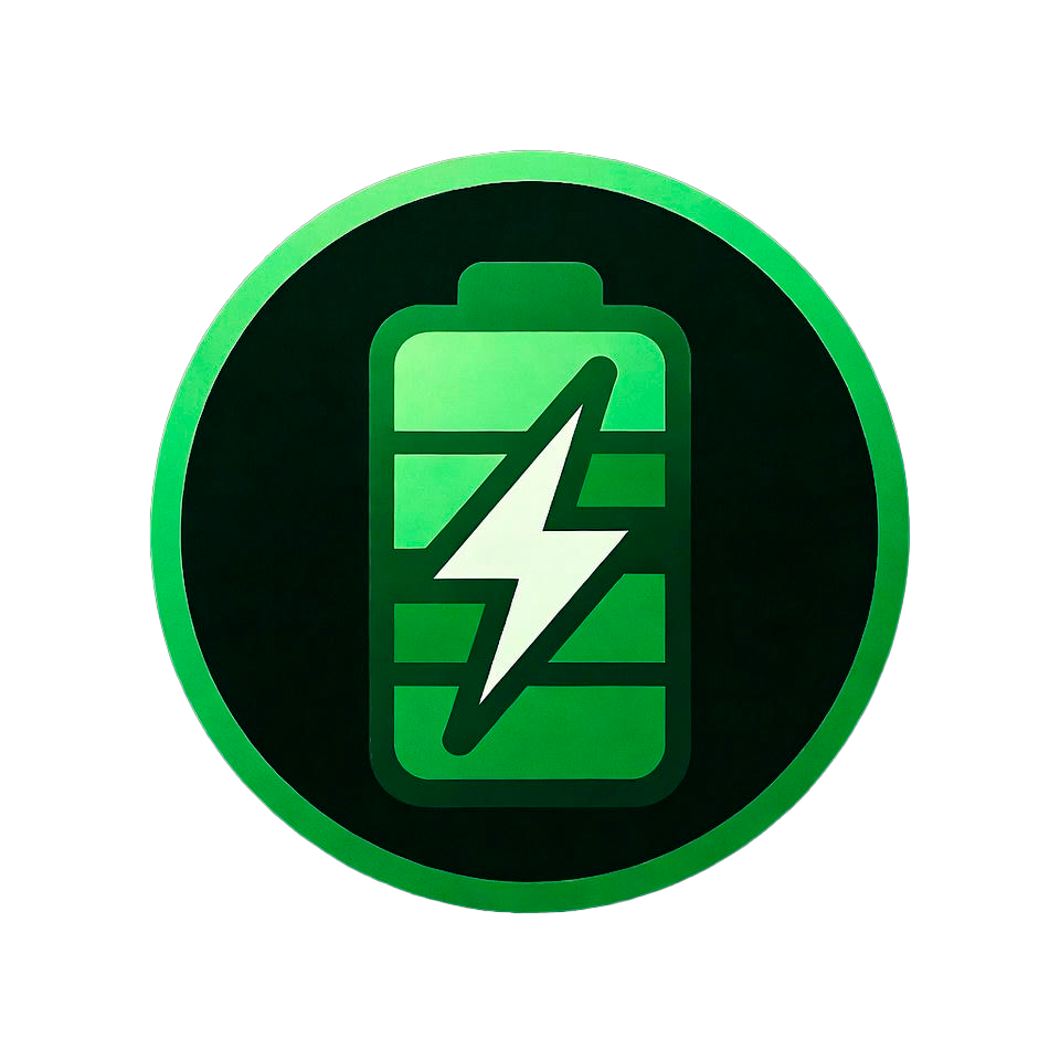 Заряженная батарея с молнией - символ стабильной мощности в реальных условиях эксплуатации